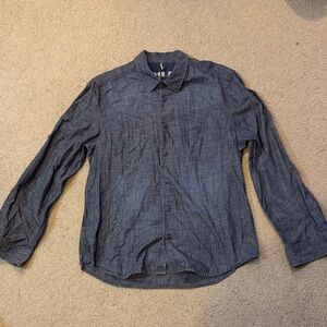 GAP Denim-Style Casual Button Down Shirt